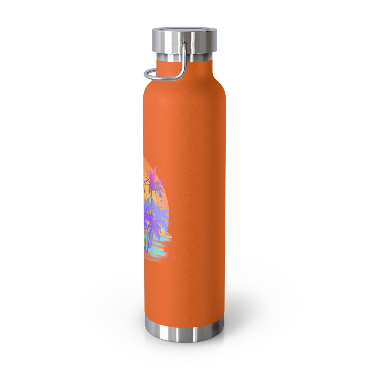 Tropical Paradise - Copper Vacuum Insulated Bottle, 22oz