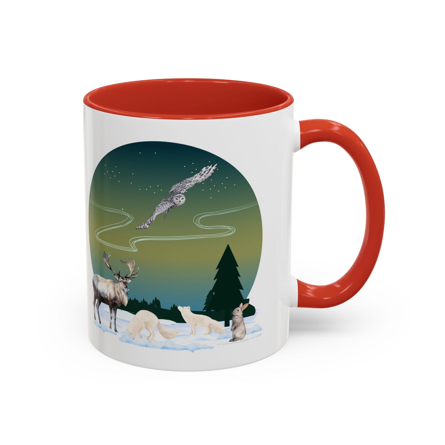 Winter Wonderland - Accent Coffee Mug (11, 15oz)