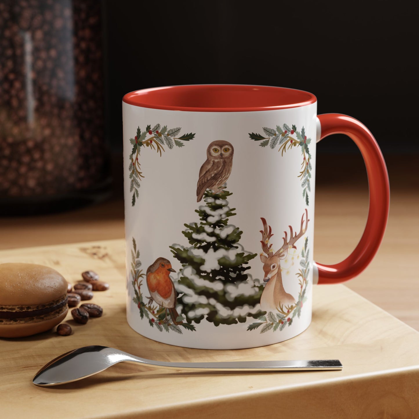 Winter Tree - Accent Coffee Mug (11, 15oz)