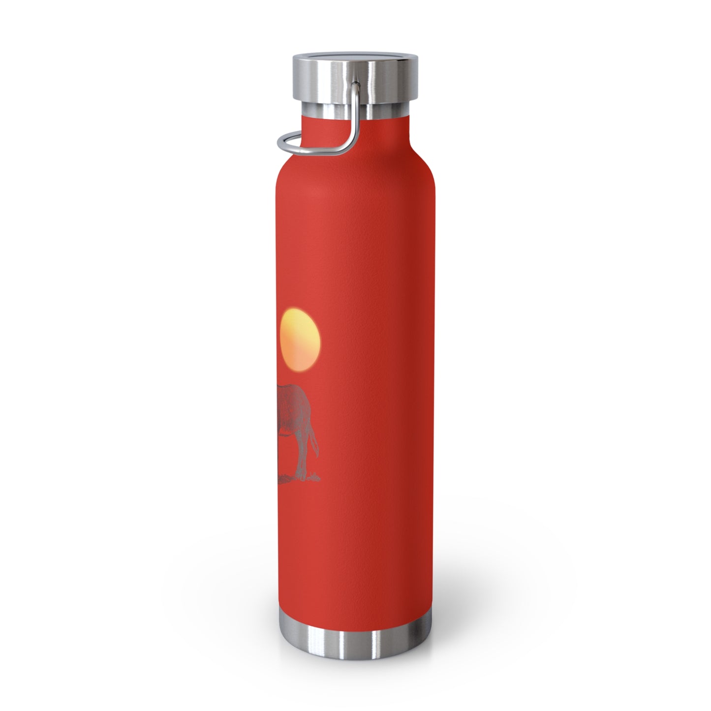 Donkey Desert - Copper Vacuum Insulated Bottle, 22oz