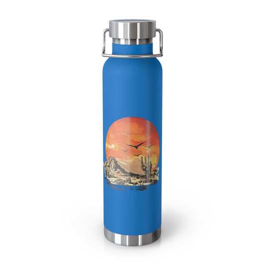 Desert Sun - Copper Vacuum Insulated Bottle, 22oz