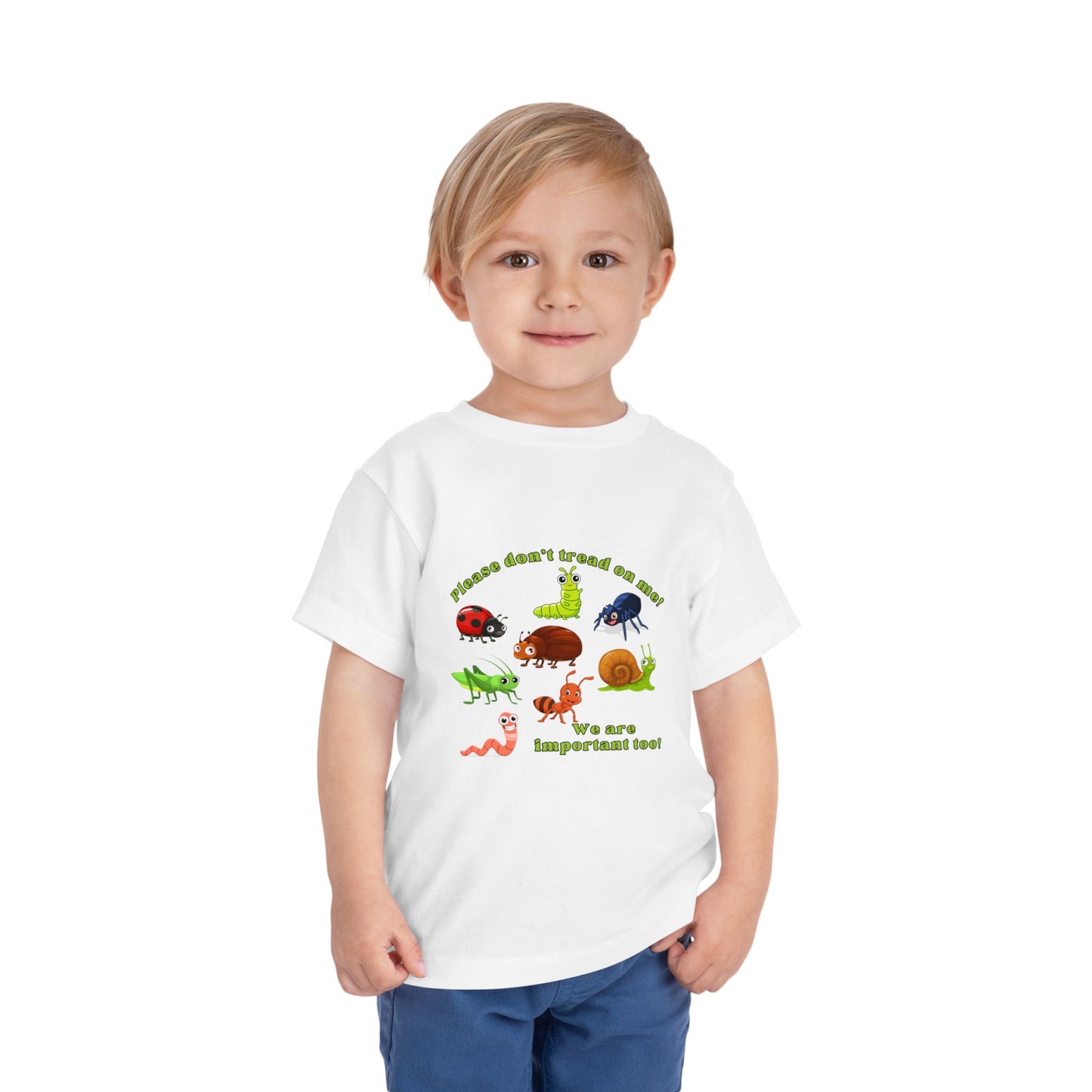 Cute Bugs, Don't Tread On Me - Toddler Tee