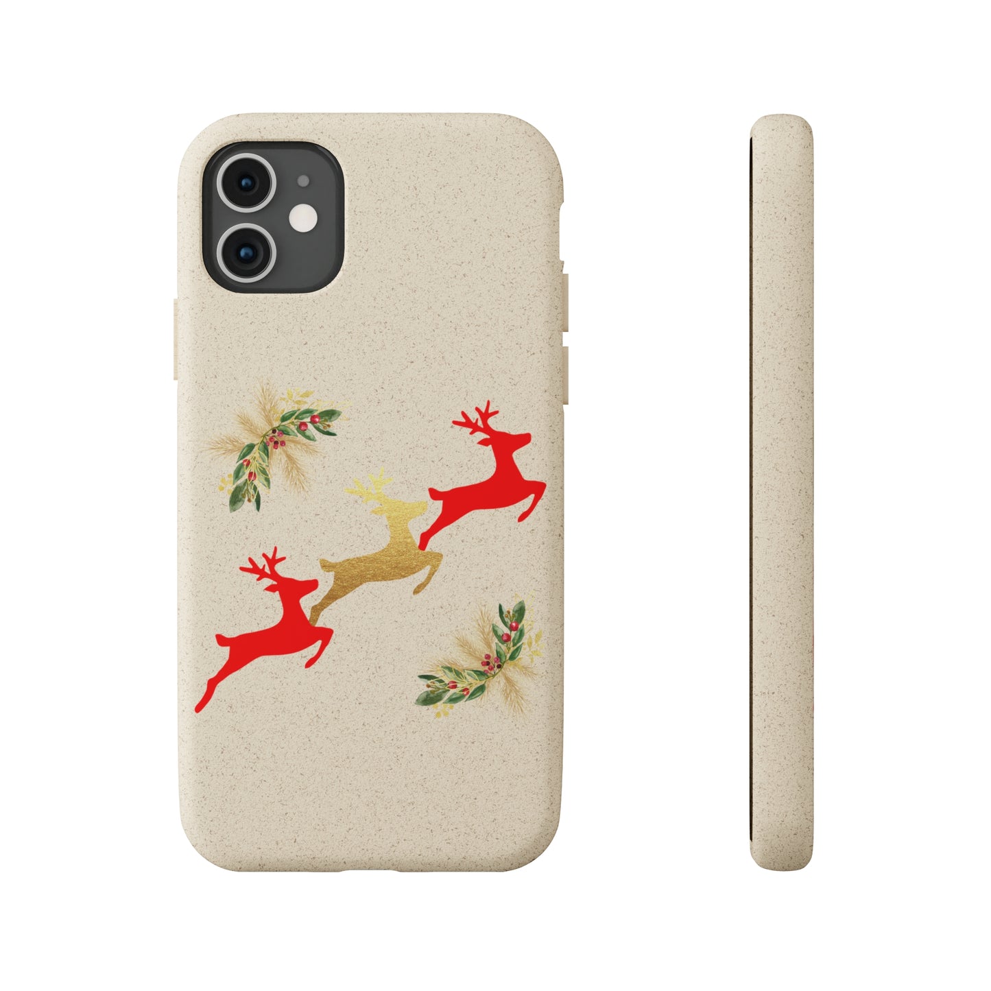 Reindeer Fun - Biodegradable Phone Cases