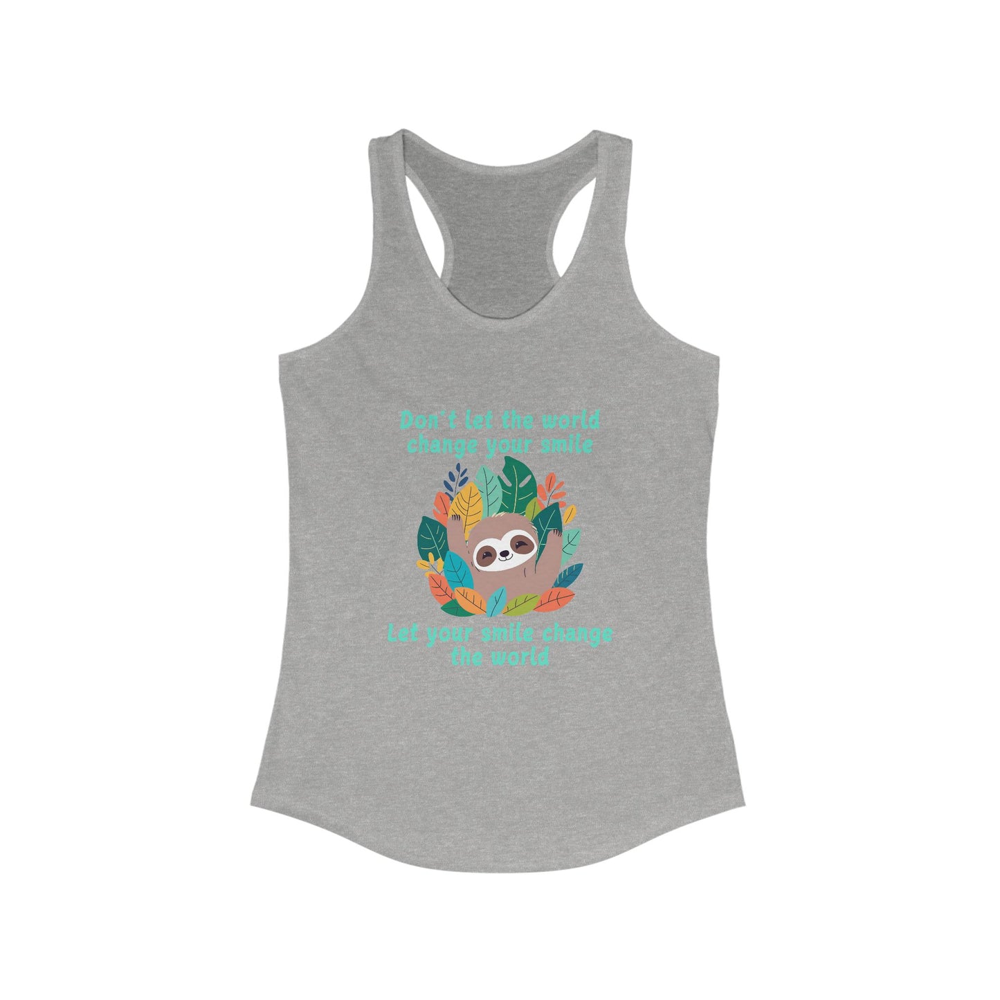 Sloth Smile - Racerback Tank