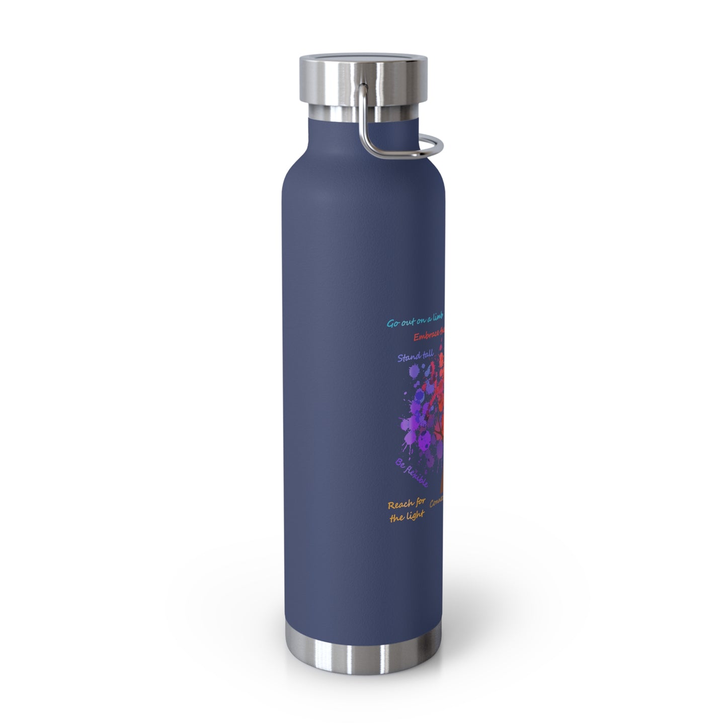 Tree of Life - Copper Vacuum Insulated Bottle, 22oz