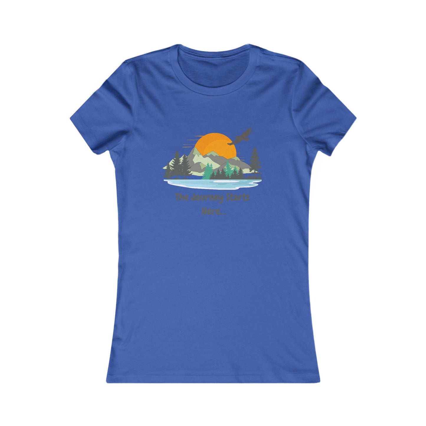 Journey Starts Here - Women's Tee