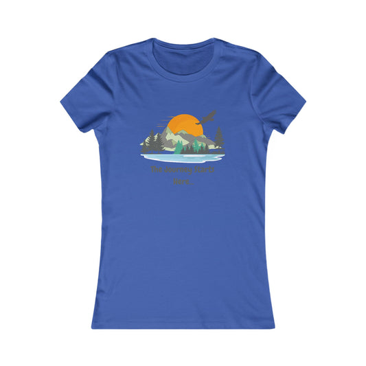 Journey Starts Here - Women's Tee