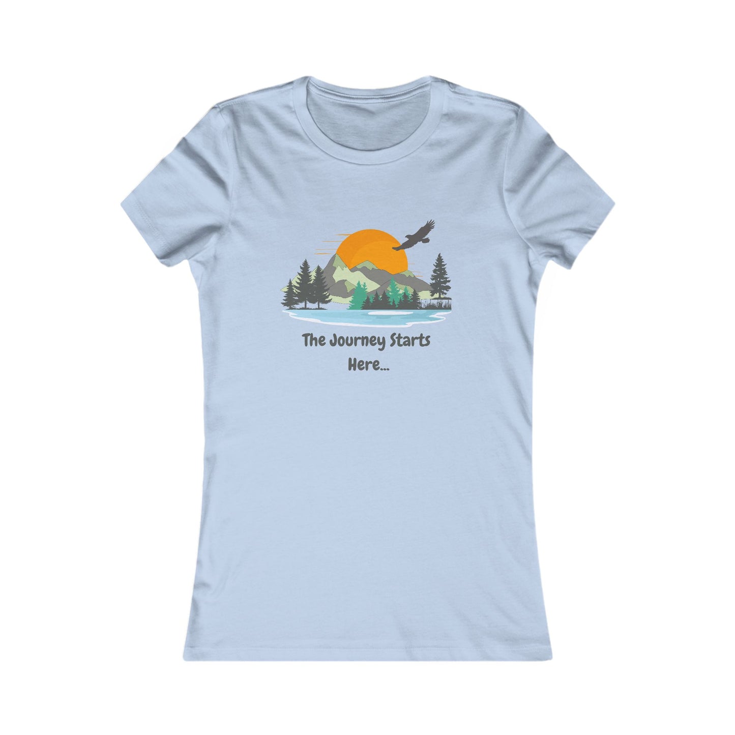 Journey Starts Here - Women's Tee