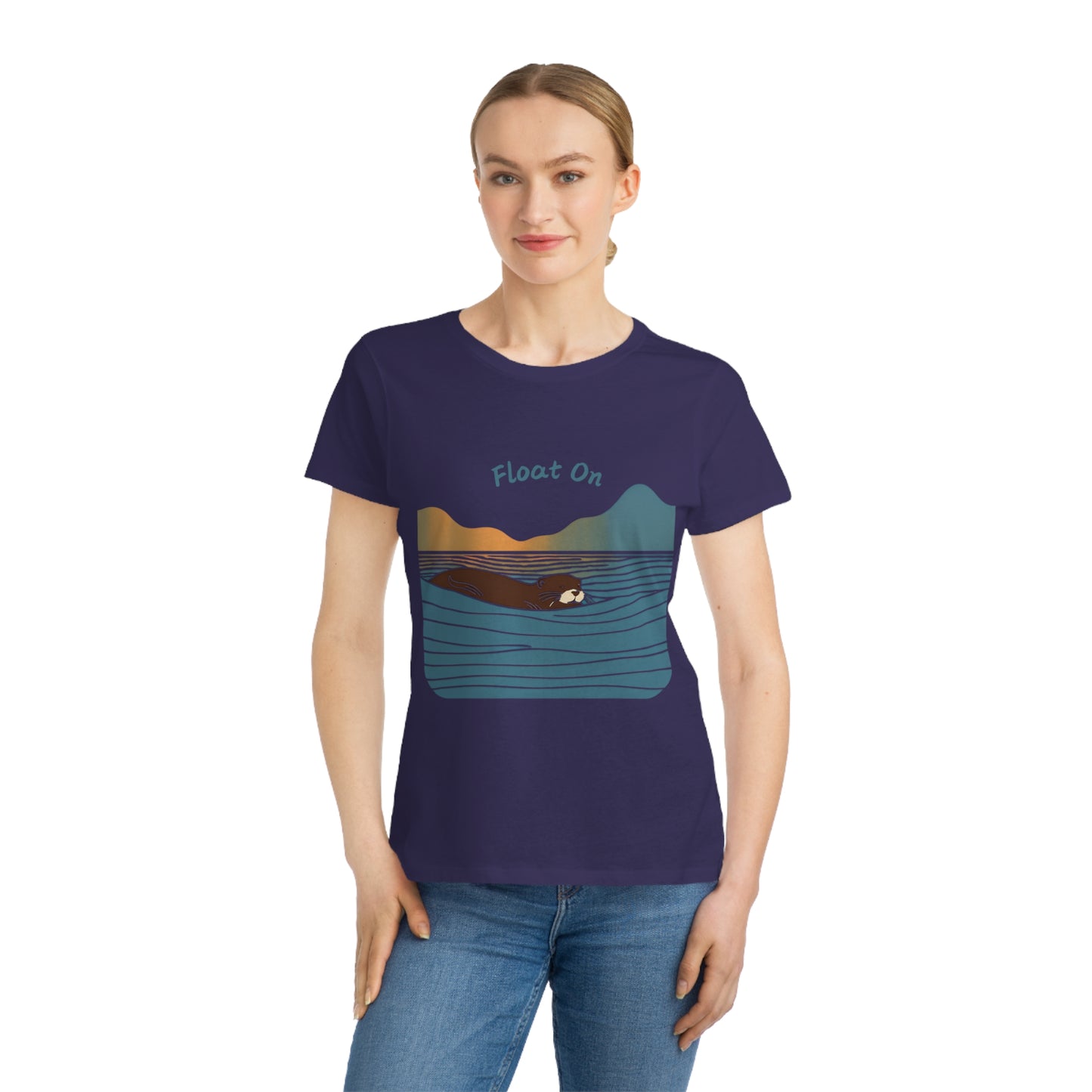 Float On - Organic Women's Classic T-Shirt