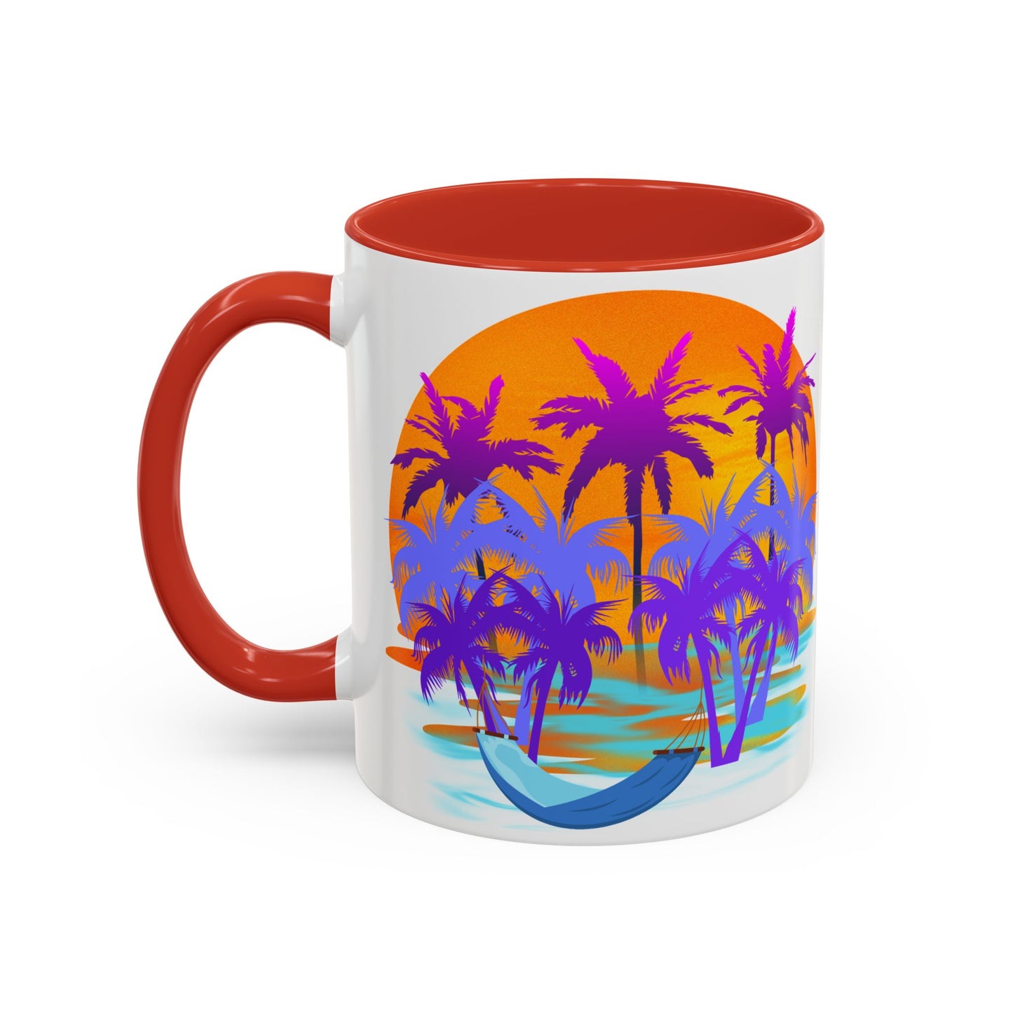 Tropical Paradise - Accent Coffee Mug (11, 15oz)