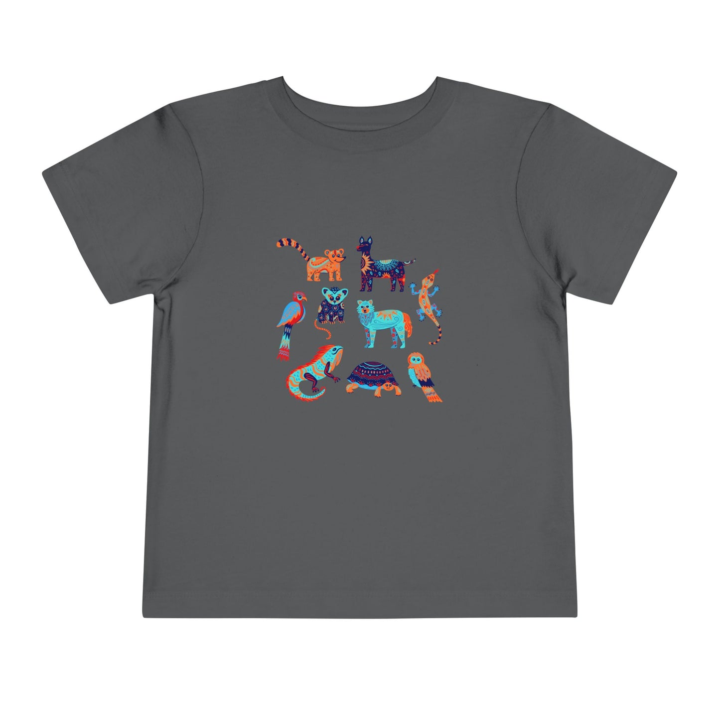 Animal Party - Toddler Short Sleeve Tee