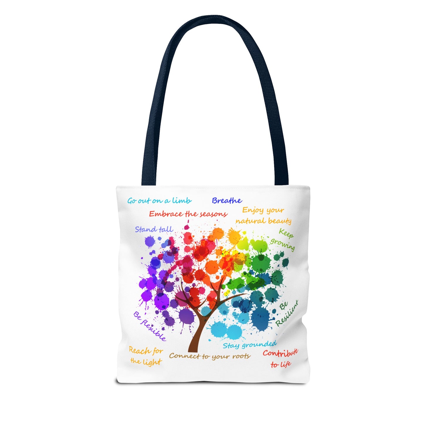 Tree of Life White - Tote Bag (AOP)