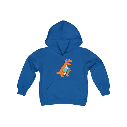 Retro T-Rex - Youth Hoodie Sweatshirt