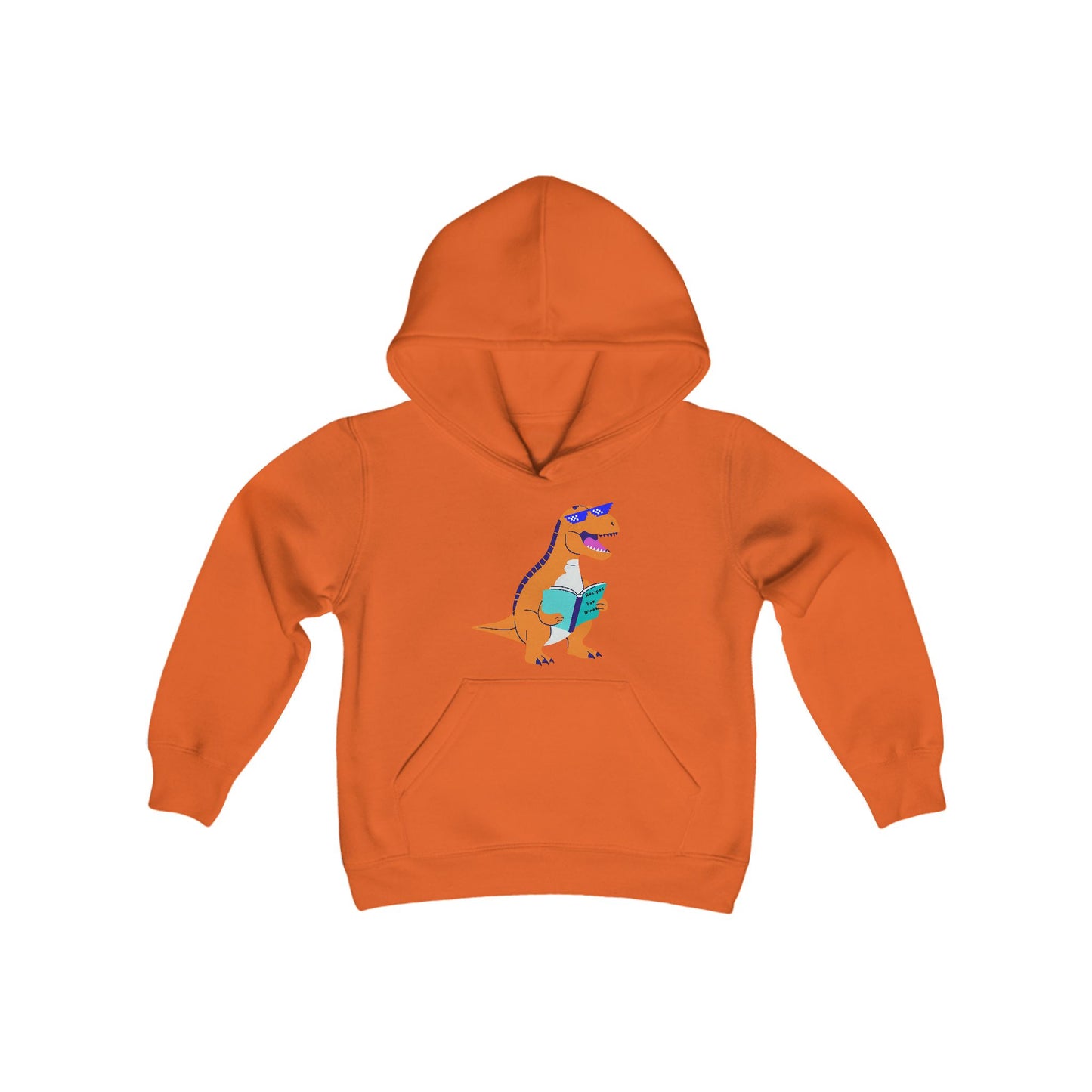 Retro T-Rex - Youth Hoodie Sweatshirt