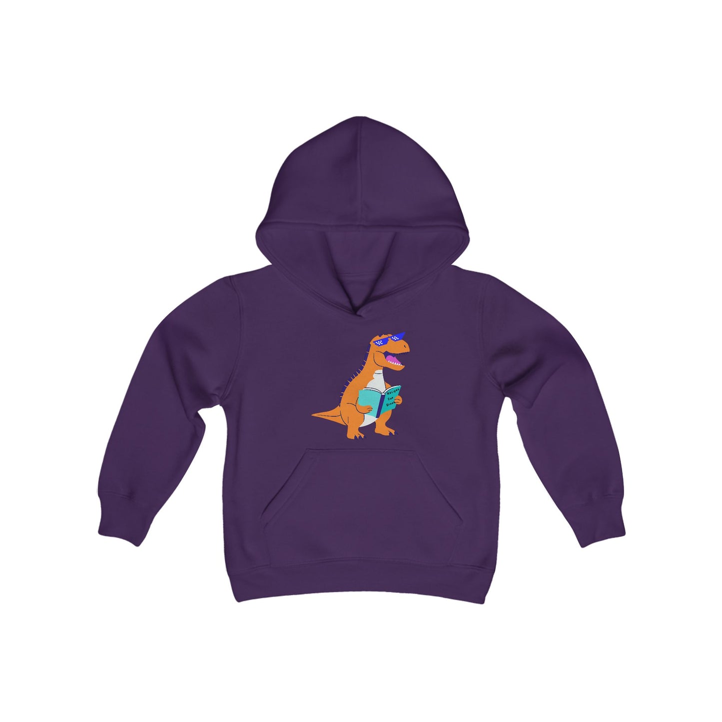 Retro T-Rex - Youth Hoodie Sweatshirt