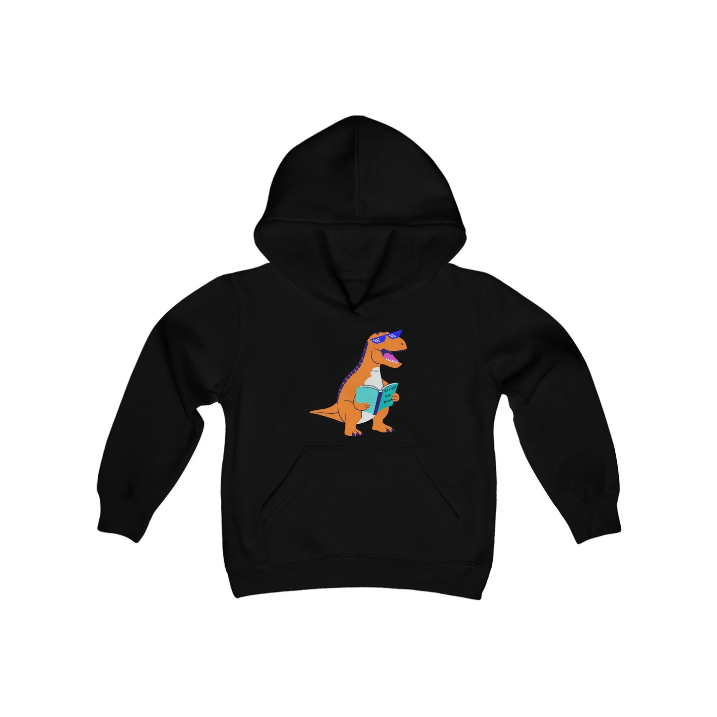 Retro T-Rex - Youth Hoodie Sweatshirt