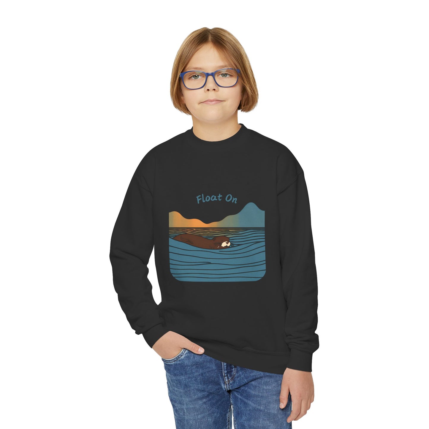 Float On - Youth Crewneck Sweatshirt