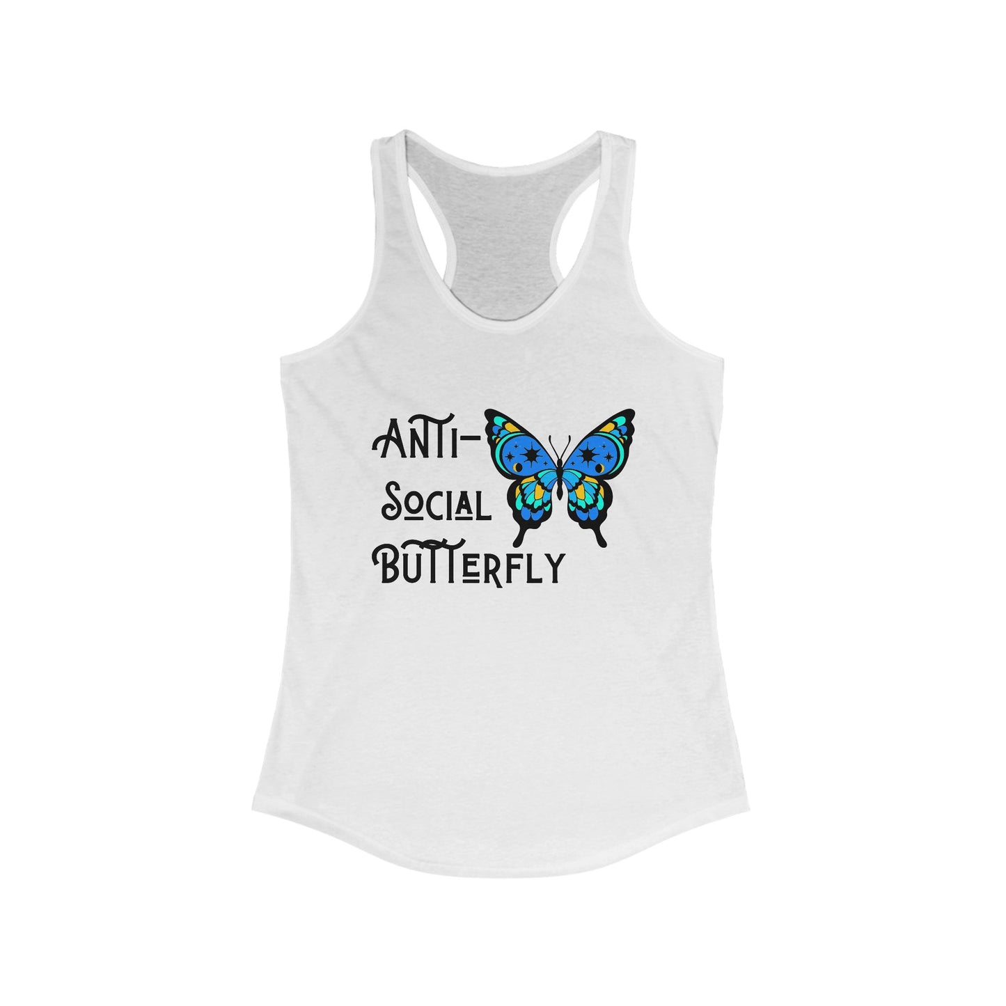 Anti-social - Racerback Tank