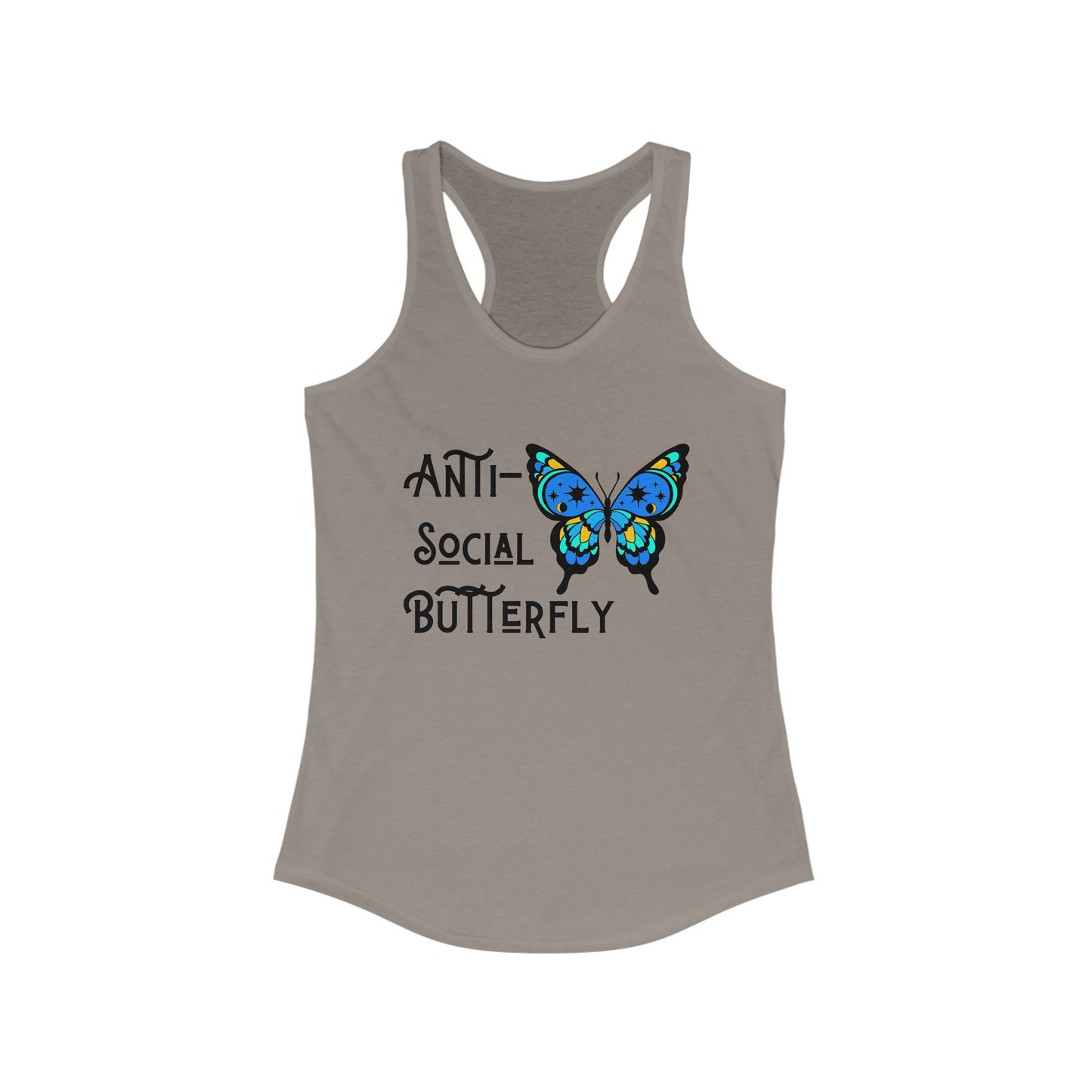 Anti-social - Racerback Tank