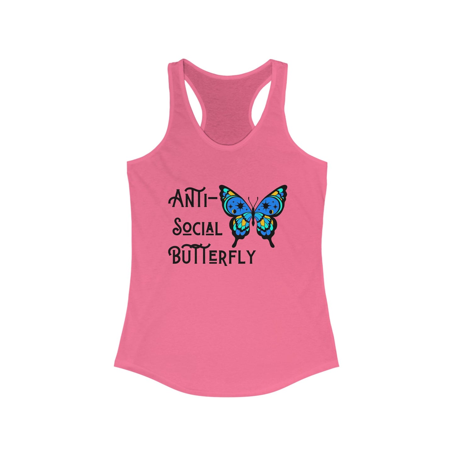 Anti-social - Racerback Tank