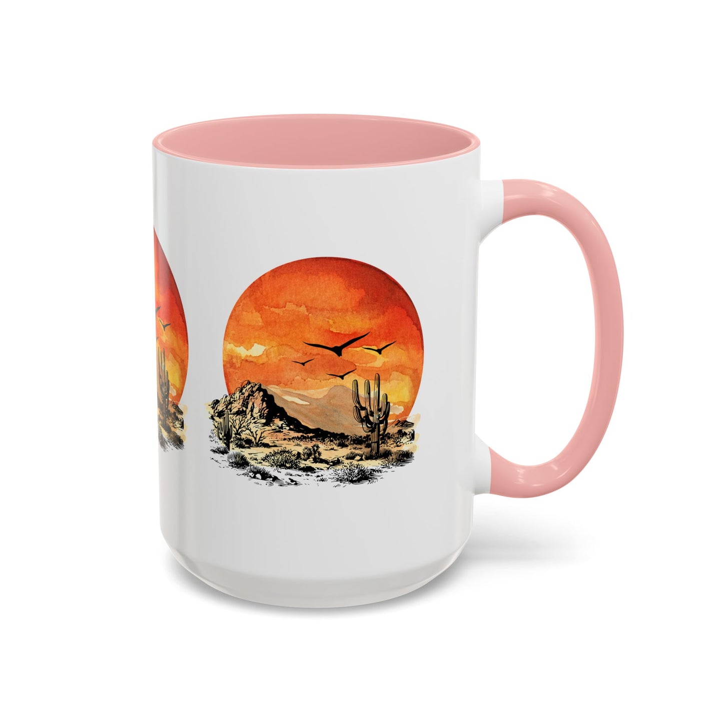 Desert Sun - Accent Coffee Mug (11, 15oz)