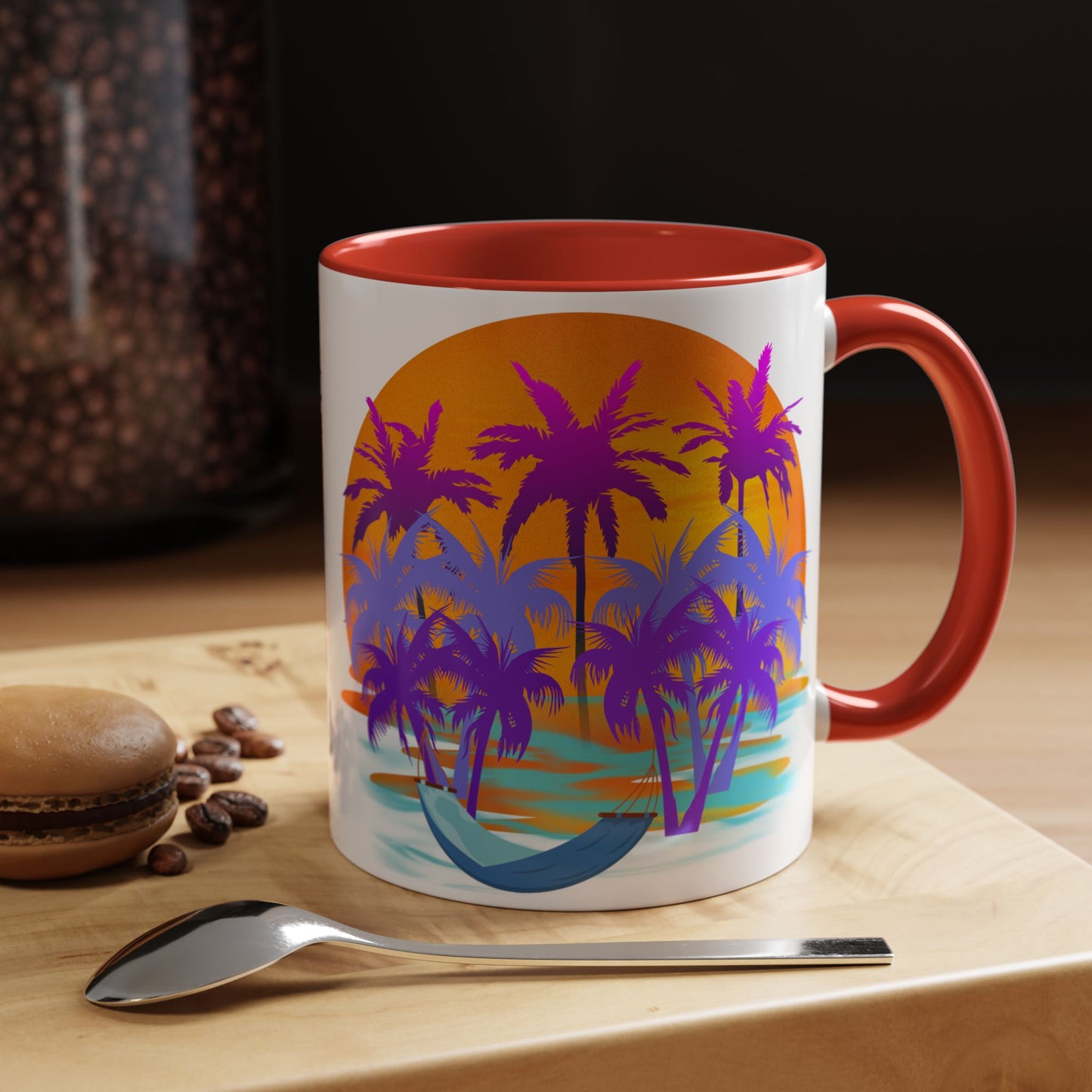 Tropical Paradise - Accent Coffee Mug (11, 15oz)