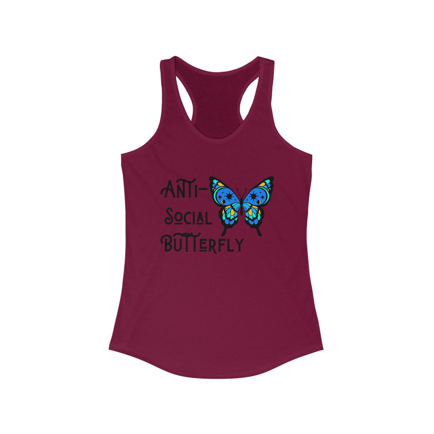 Anti-social - Racerback Tank