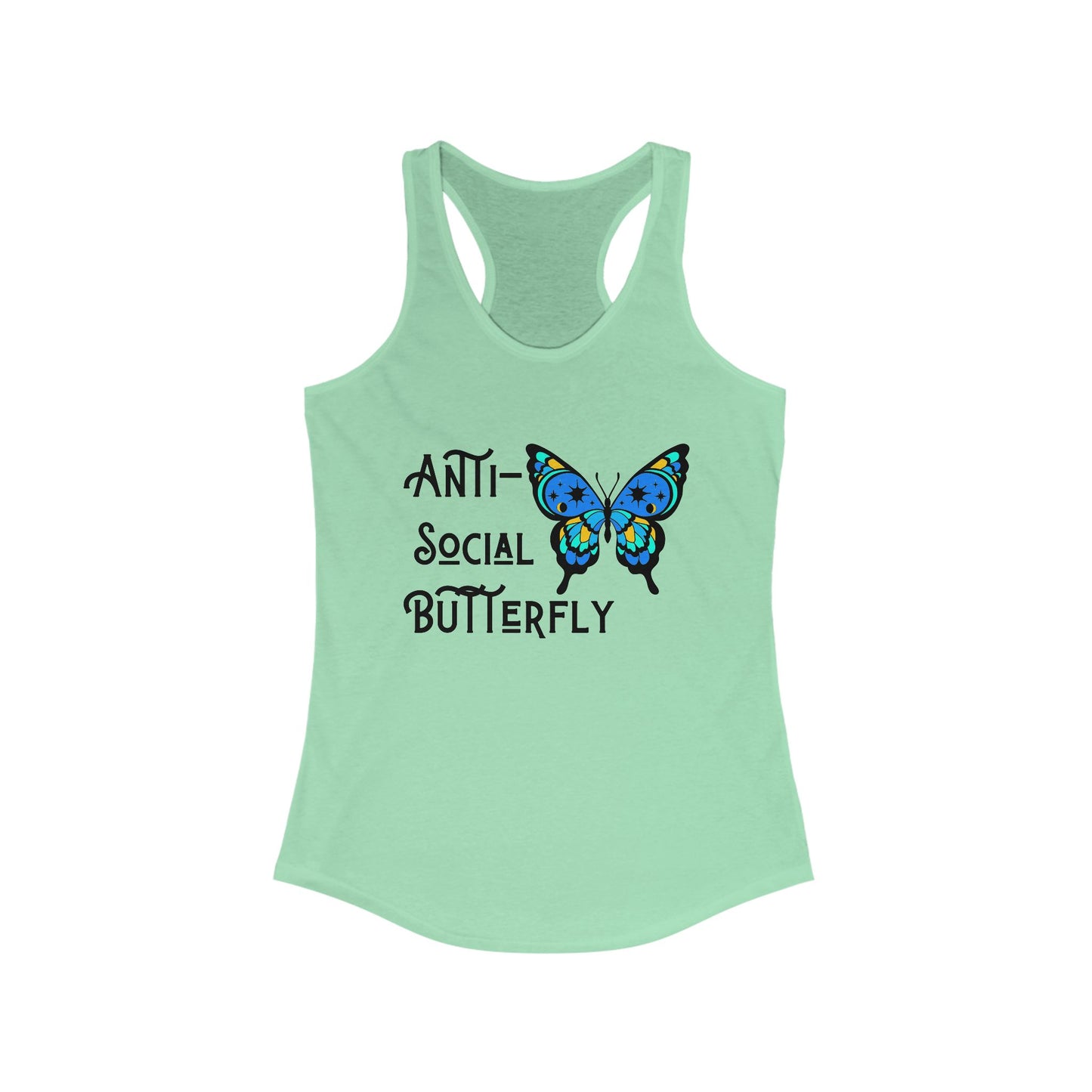 Anti-social - Racerback Tank