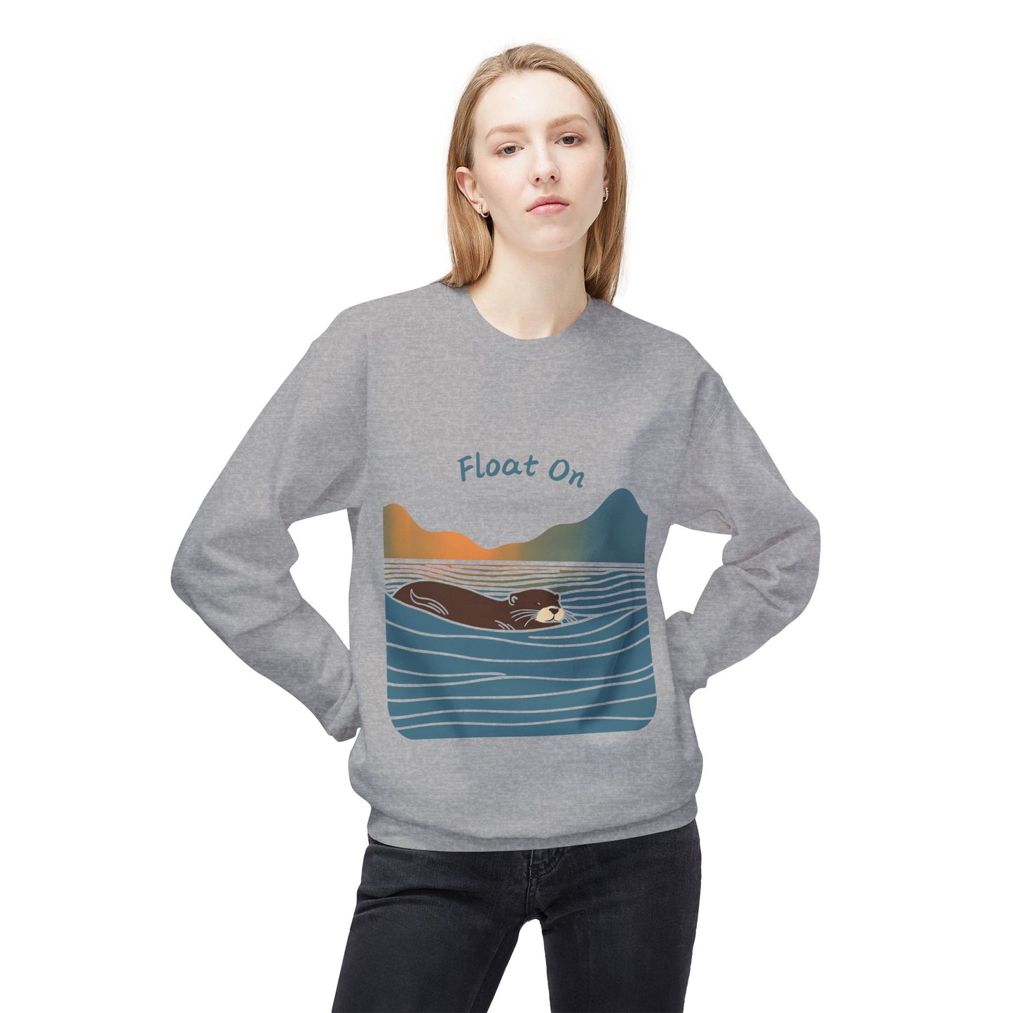 Float On - Adult Crewneck Sweatshirt