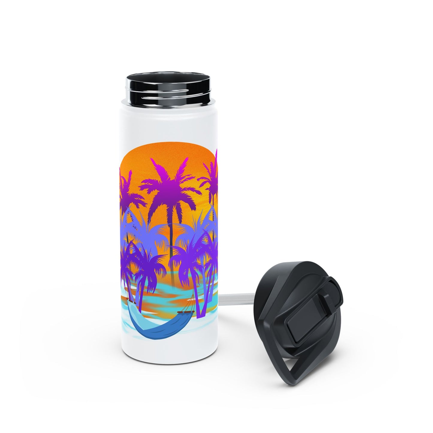 Tropical Paradise - Stainless Steel Water Bottle