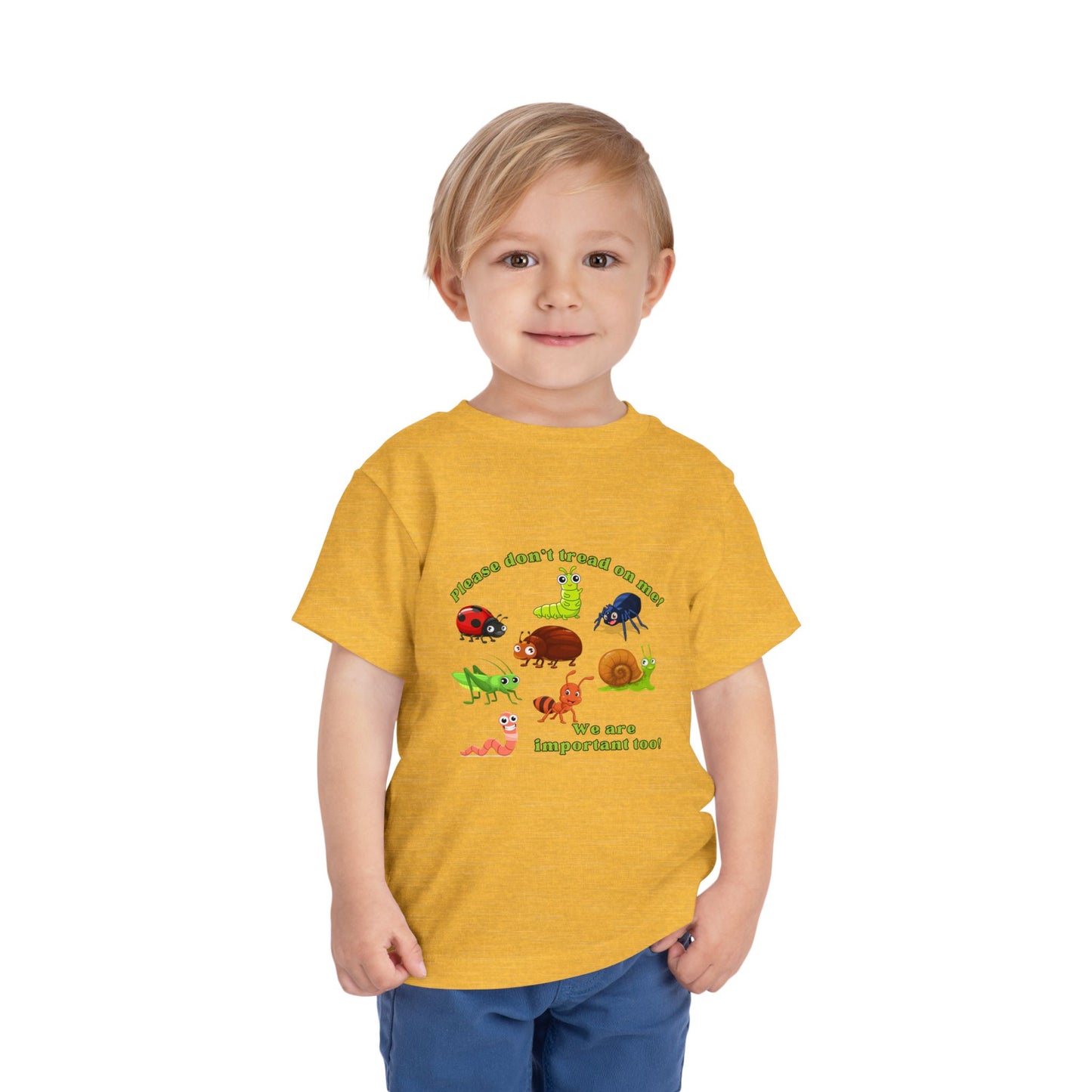 Cute Bugs, Don't Tread On Me - Toddler Tee