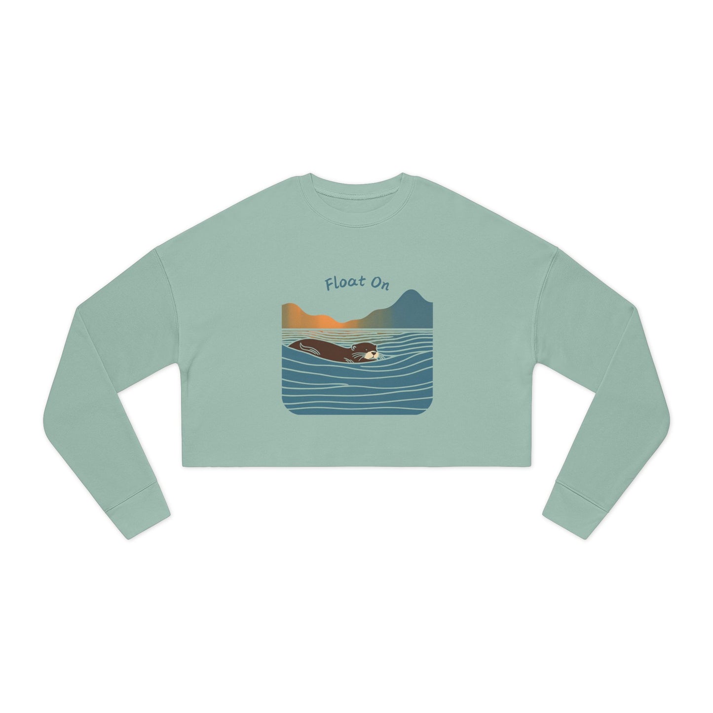 Float On - Women's Cropped Sweatshirt