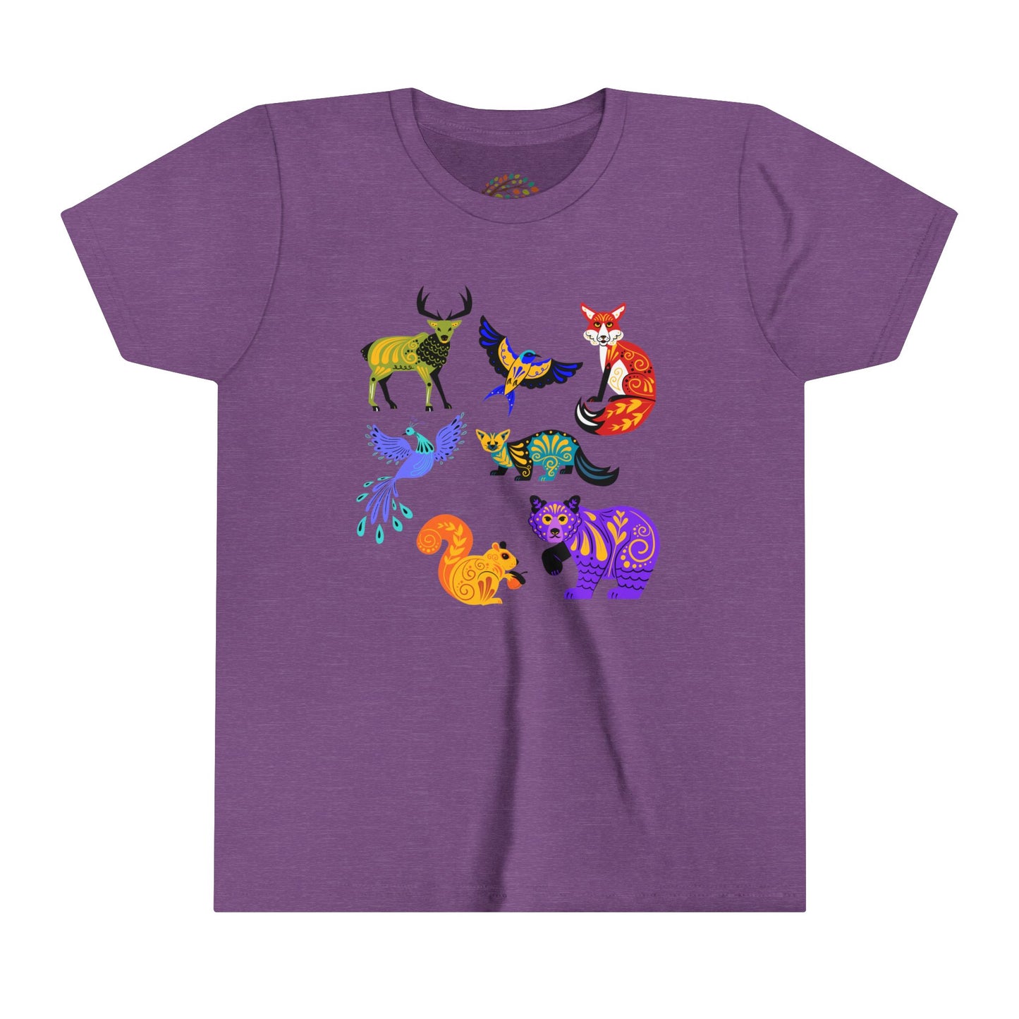 Artsy Animals - Youth Short Sleeve Tee