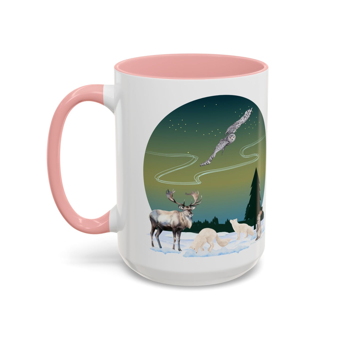 Winter Wonderland - Accent Coffee Mug (11, 15oz)