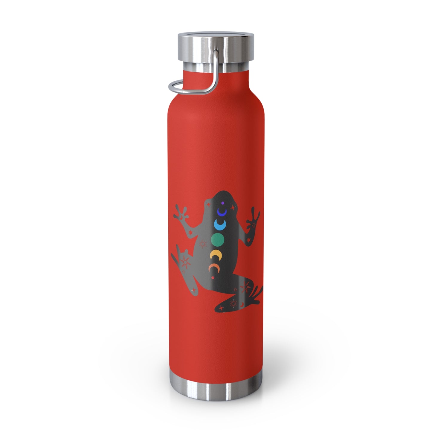 Healing Frog - Copper Vacuum Insulated Bottle, 22oz