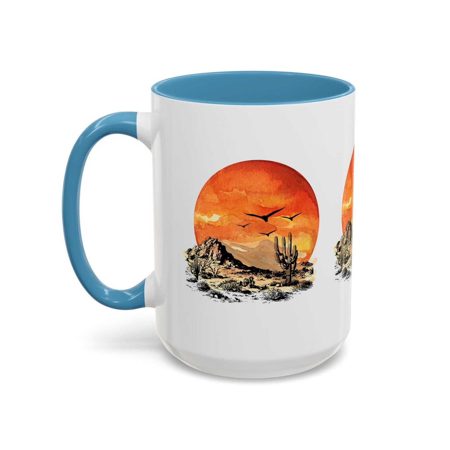 Desert Sun - Accent Coffee Mug (11, 15oz)