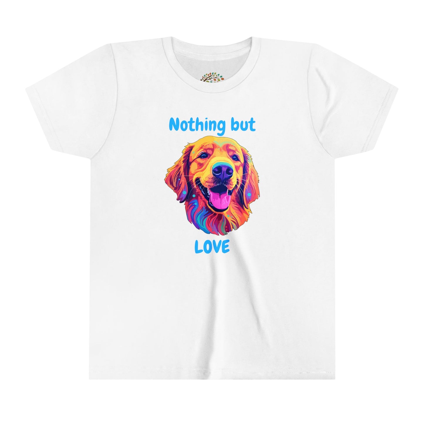 Nothin But Love - Youth Tee - Golden Retriever Design