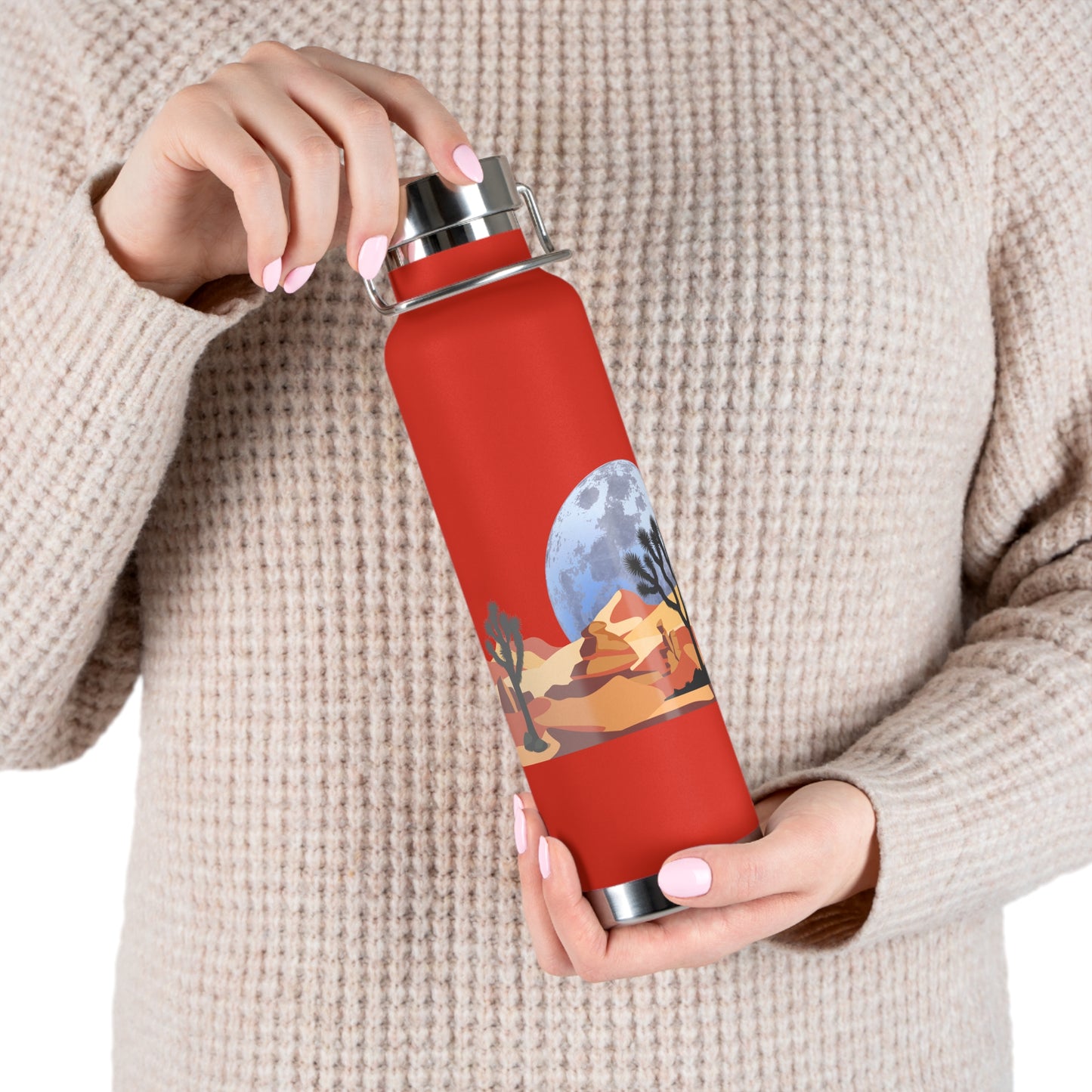 New Desert Vibes - Copper Vacuum Insulated Bottle, 22oz