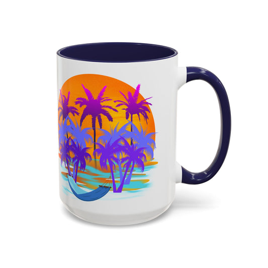 Tropical Paradise - Accent Coffee Mug (11, 15oz)