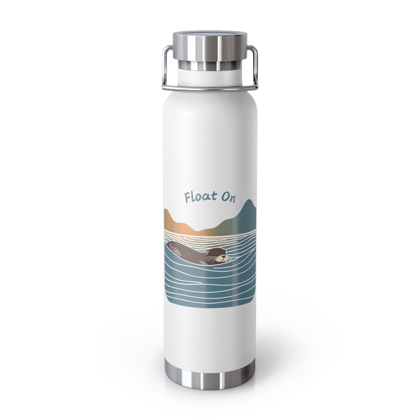 Float On - Copper Vacuum Insulated Bottle, 22oz