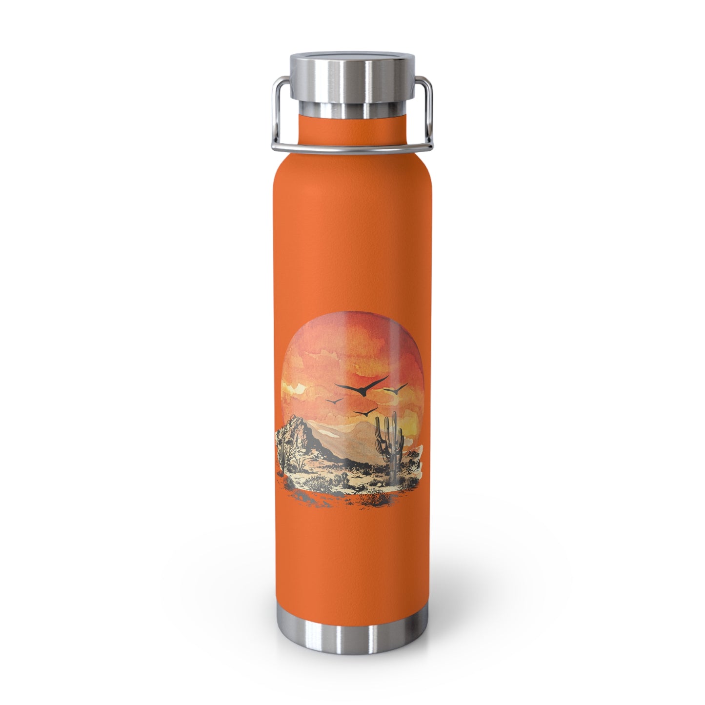 Desert Sun - Copper Vacuum Insulated Bottle, 22oz