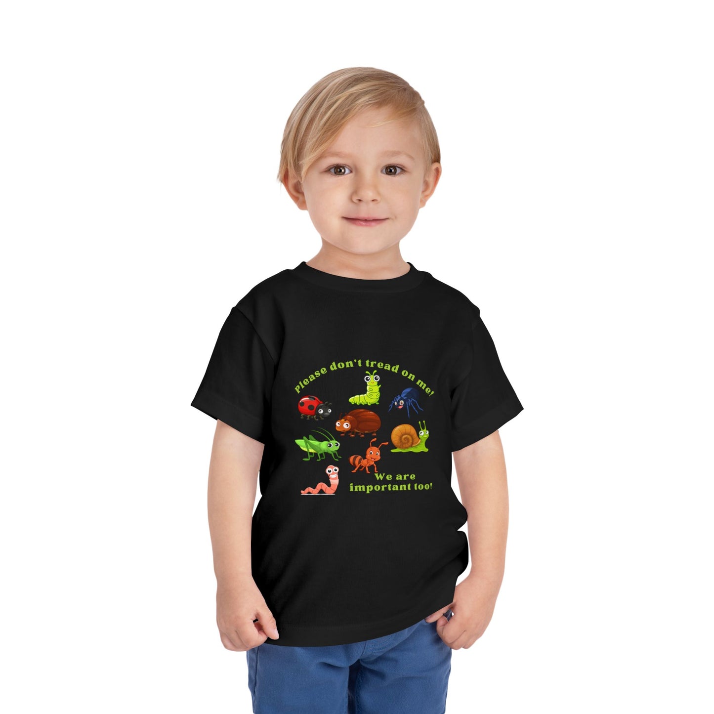 Cute Bugs, Don't Tread On Me - Toddler Tee