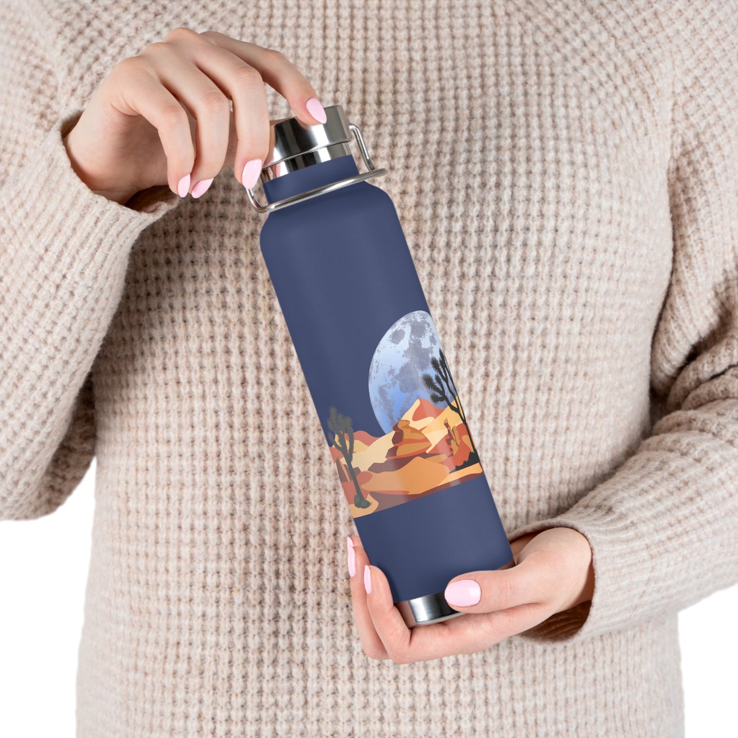 New Desert Vibes - Copper Vacuum Insulated Bottle, 22oz