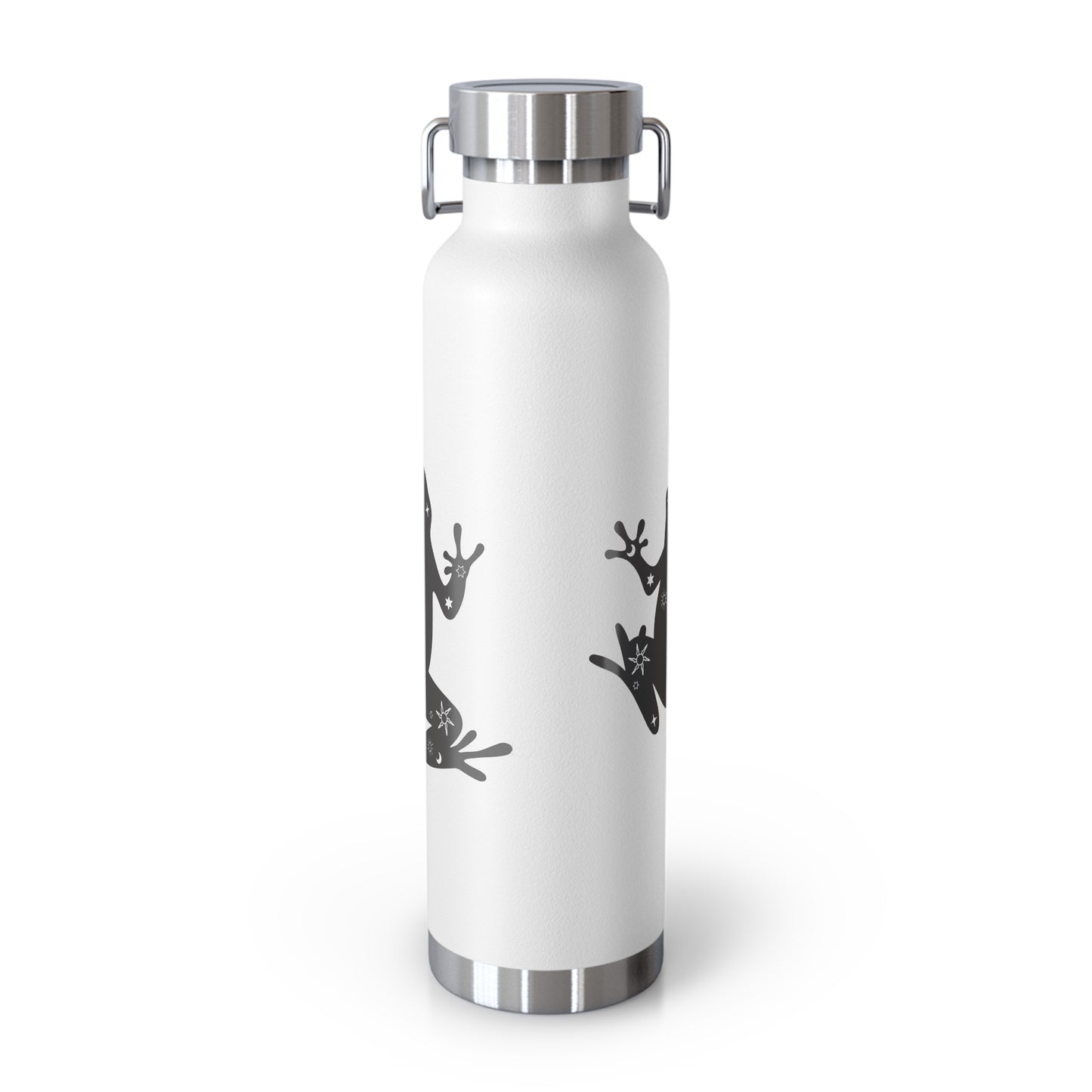 Healing Frog - Copper Vacuum Insulated Bottle, 22oz