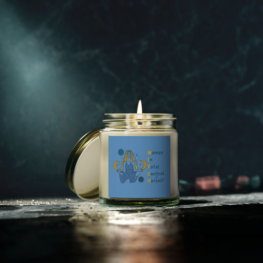 Empowering Witch - Scented Coconut Apricot Candles (4oz, 9oz)