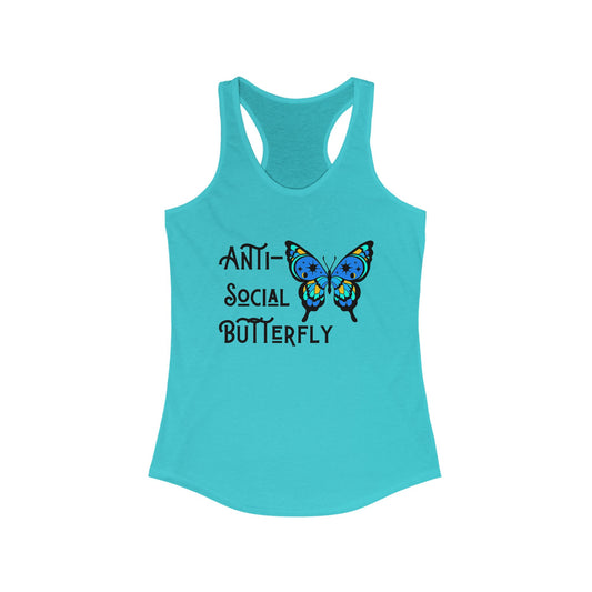 Anti-social - Racerback Tank