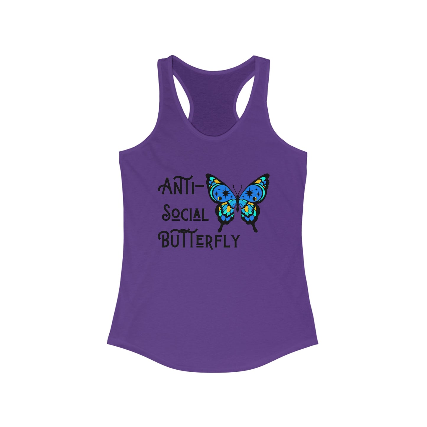 Anti-social - Racerback Tank