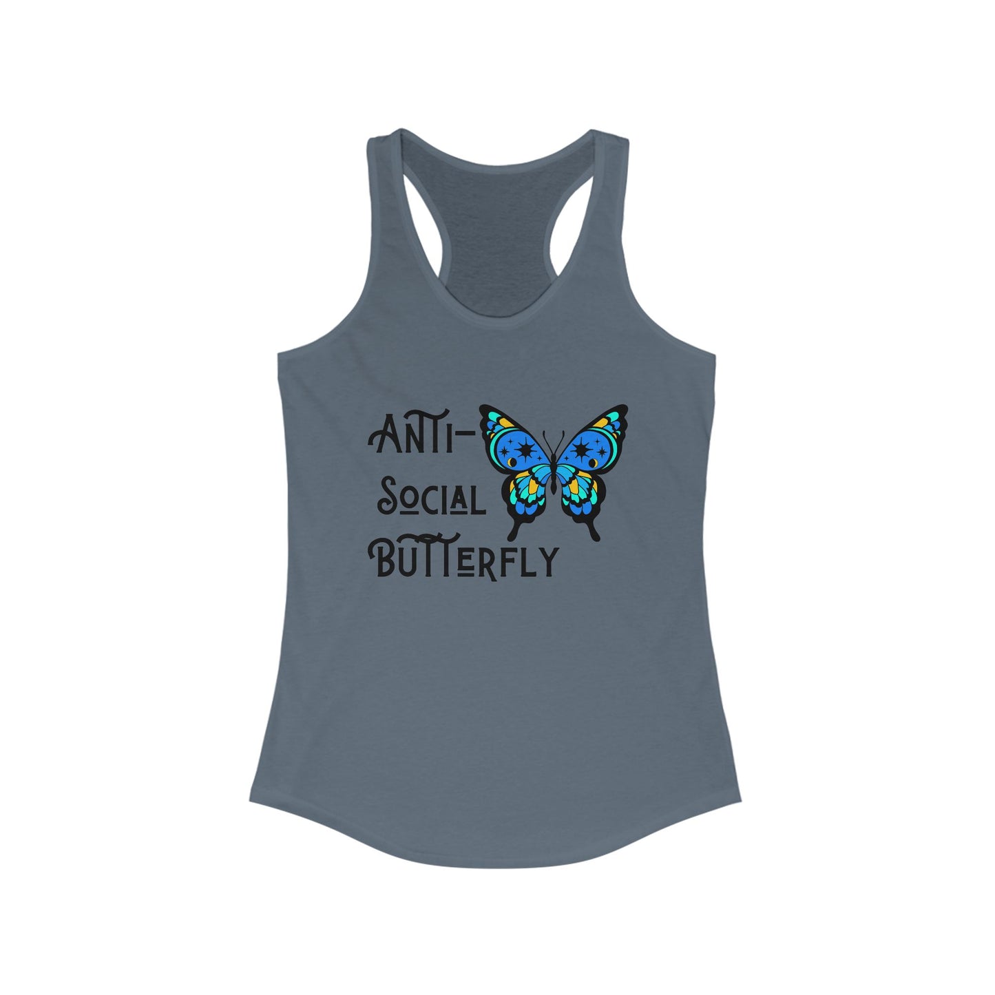 Anti-social - Racerback Tank