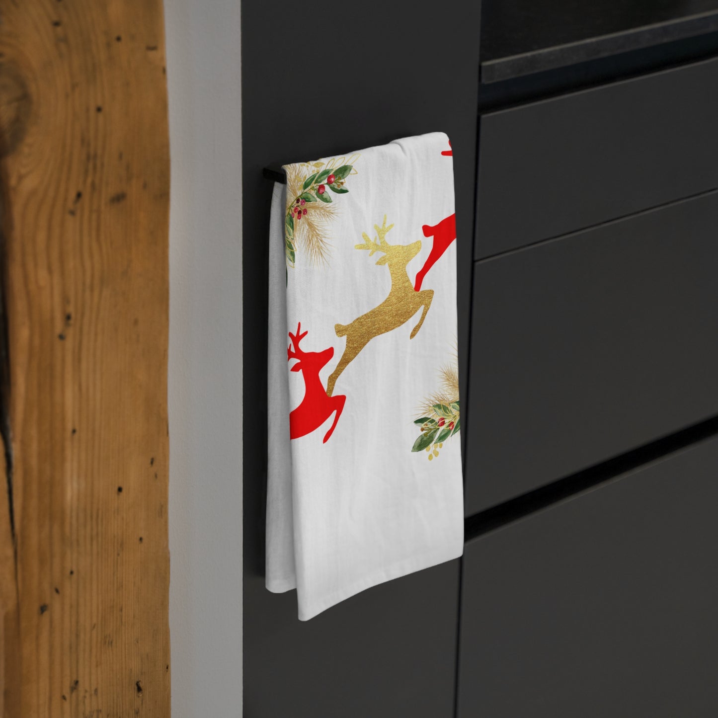 Reindeer Fun - Tea Towel