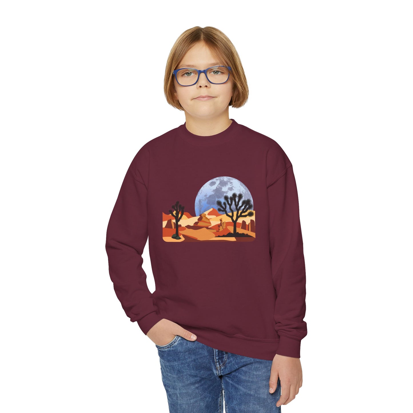 Desert Vibes - Youth Crewneck Sweatshirt